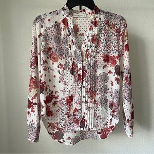 Abercrombie & Fitch Print Blouse Top Size XS